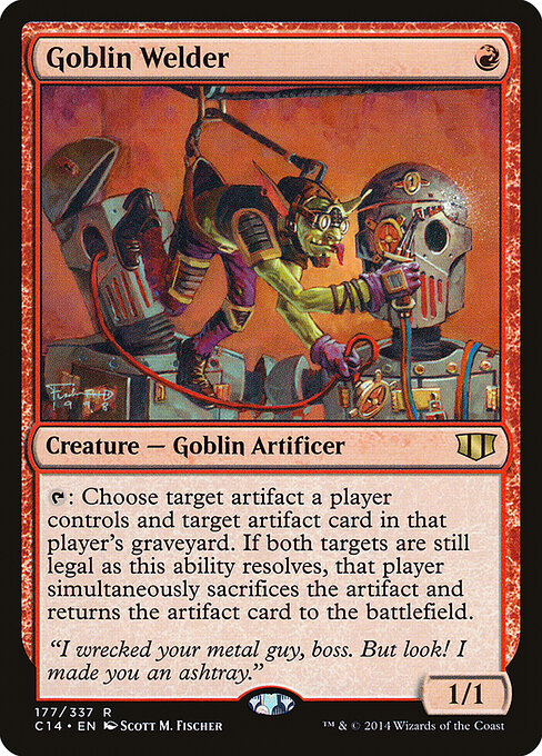 Goblin Welder card art