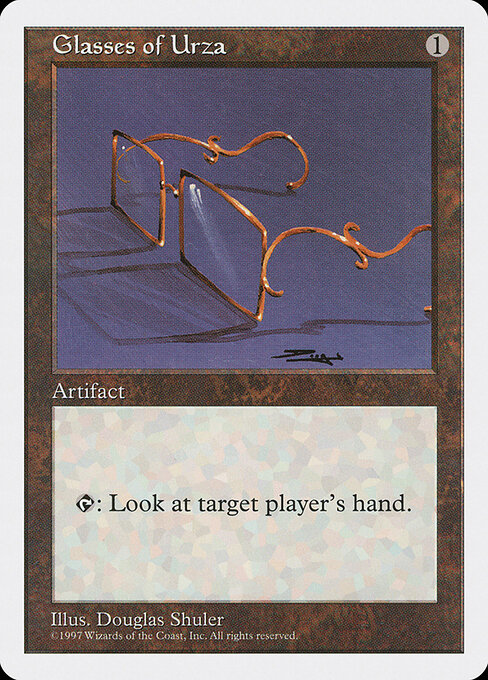 Glasses of Urza card art