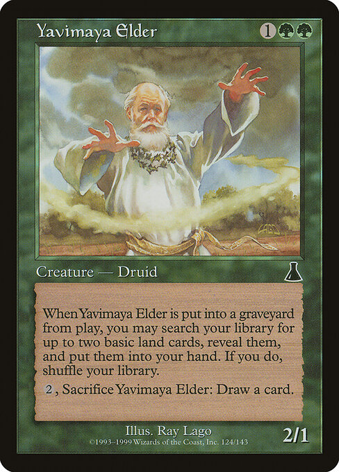 Yavimaya Elder card art