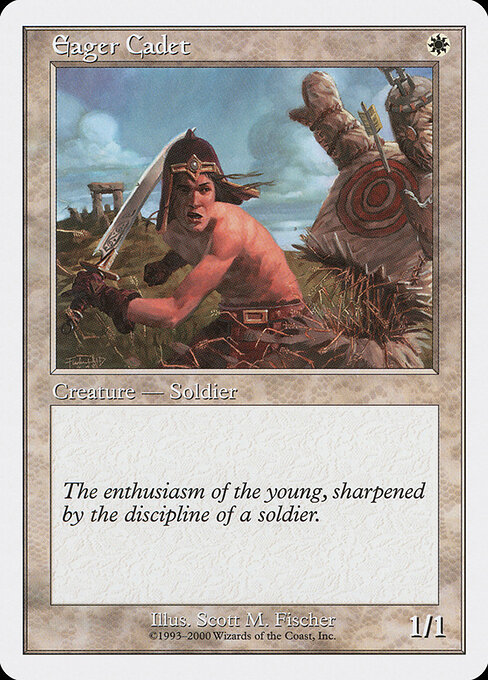 Eager Cadet card art