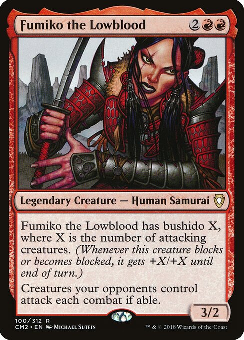 Fumiko the Lowblood card art