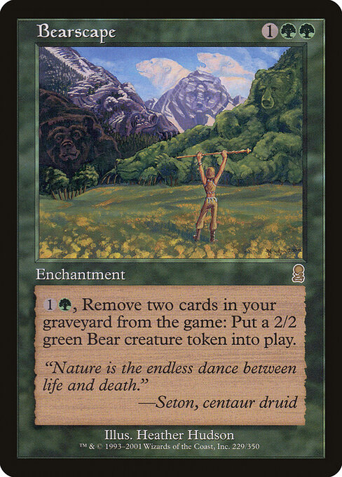 Bearscape card art