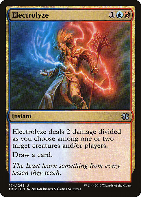 Electrolyze card art