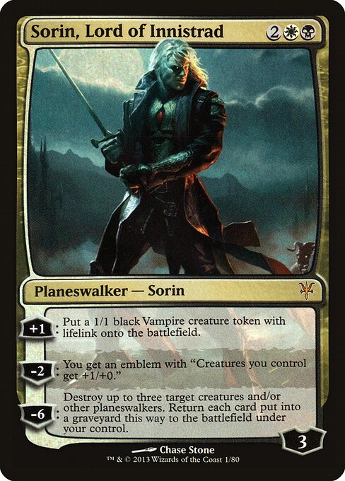 Sorin, Lord of Innistrad card art