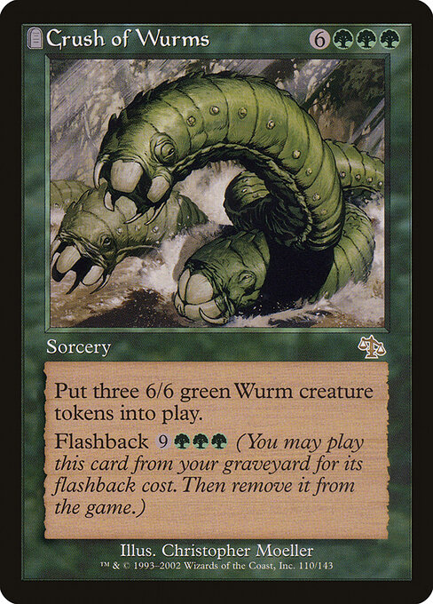 Crush of Wurms card art