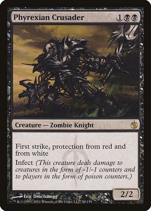 Phyrexian Crusader card art