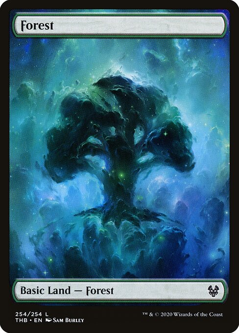 Forest card art