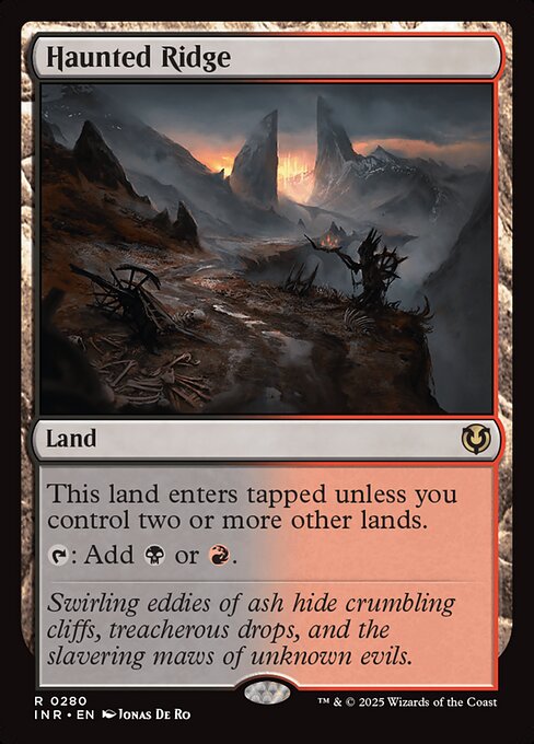 Haunted Ridge card art