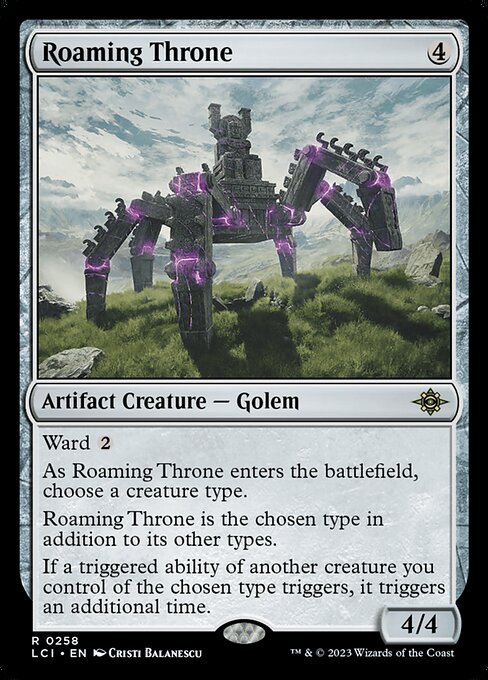 Roaming Throne card art