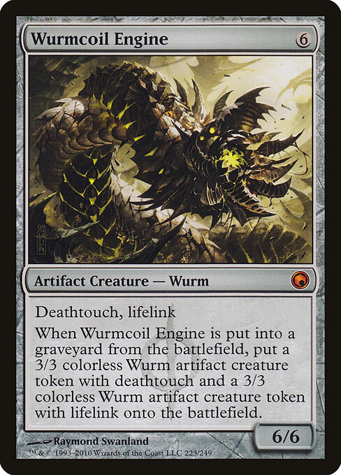 Wurmcoil Engine card art