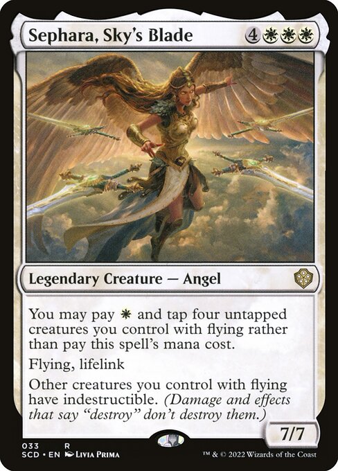 Sephara, Sky's Blade card art