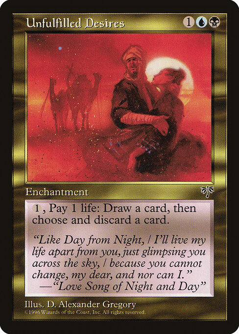 Unfulfilled Desires card art