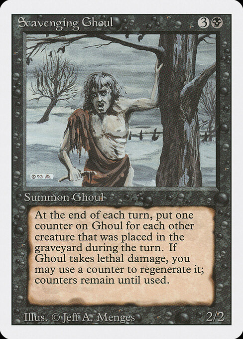 Scavenging Ghoul card art