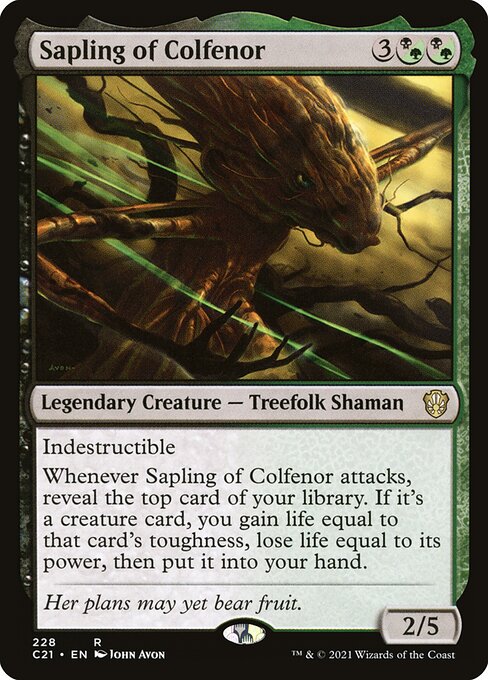 Sapling of Colfenor card art