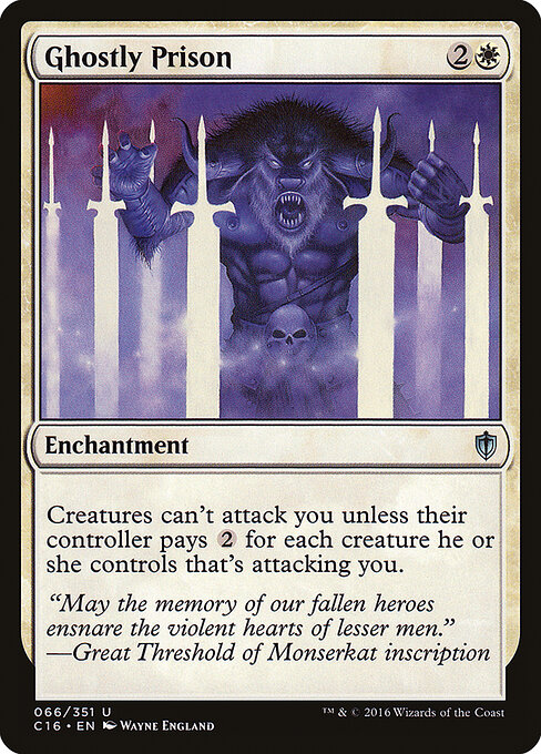 Ghostly Prison card art