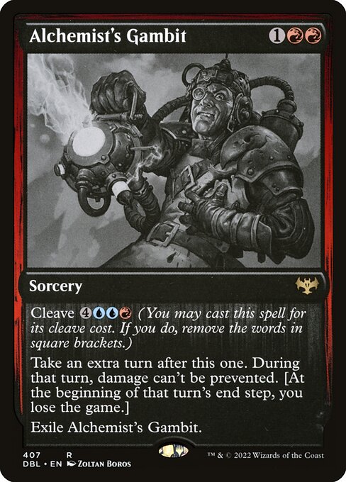 Alchemist's Gambit card art