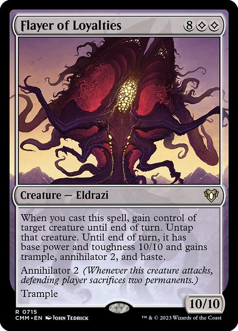 Flayer of Loyalties card art