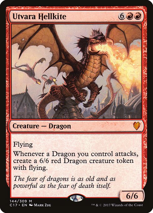 Utvara Hellkite card art