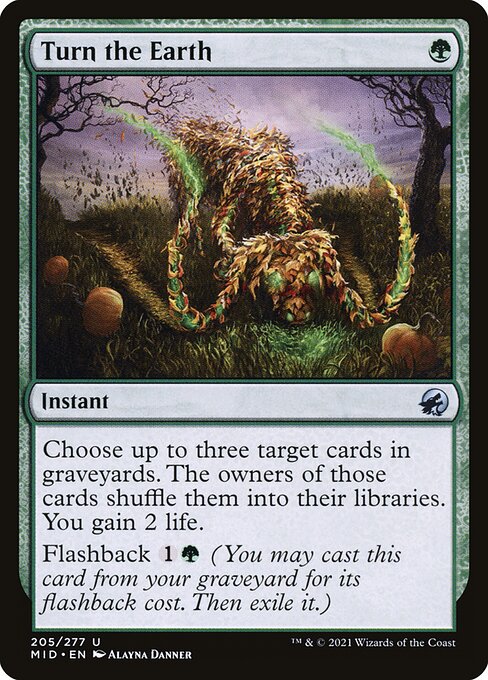 Turn the Earth card art