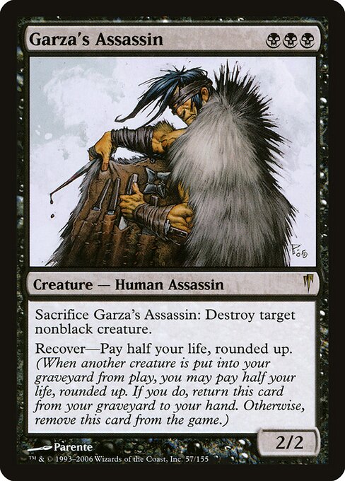 Garza's Assassin card art