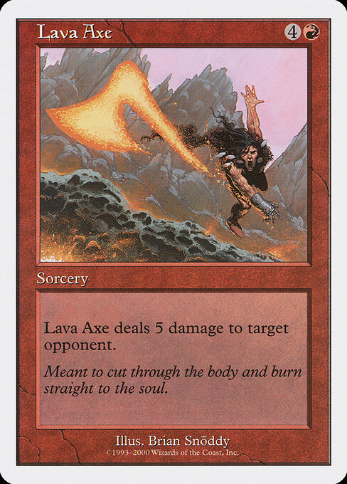 Lava Axe card art