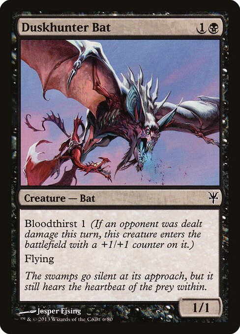 Duskhunter Bat card art