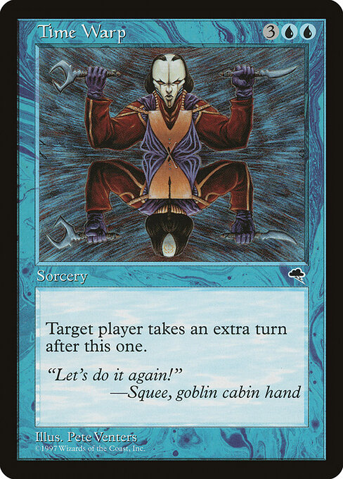Time Warp card art