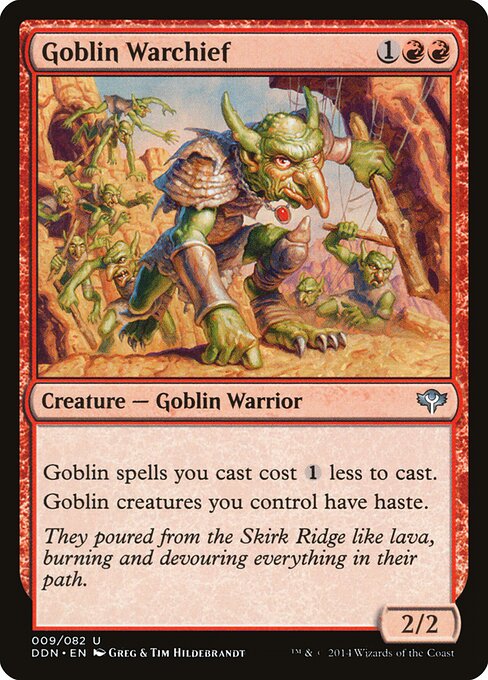 Goblin Warchief card art
