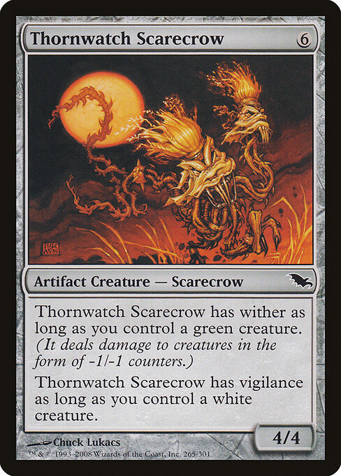 Thornwatch Scarecrow card art