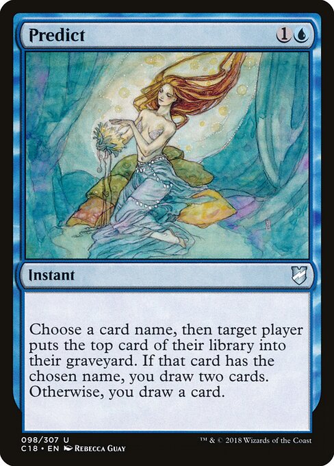 Predict card art