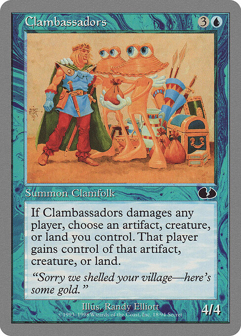 Clambassadors card art