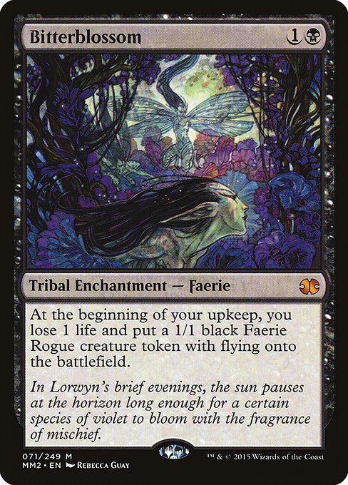 Bitterblossom card art