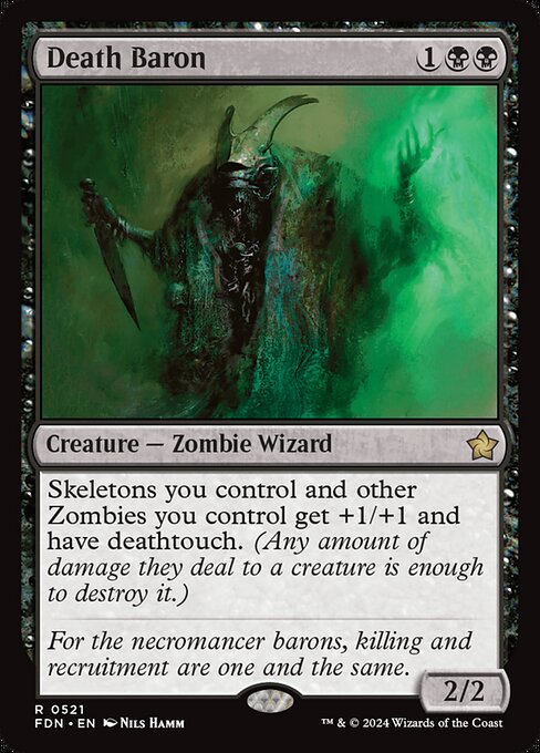 Death Baron card art