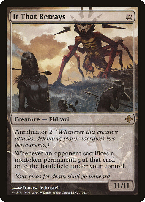 It That Betrays card art