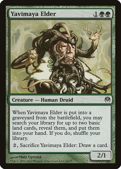 Yavimaya Elder card art
