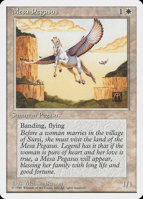 Mesa Pegasus card art