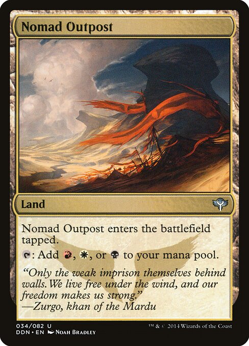 Nomad Outpost card art