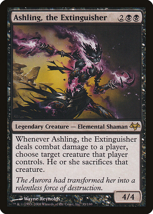 Ashling, the Extinguisher card art