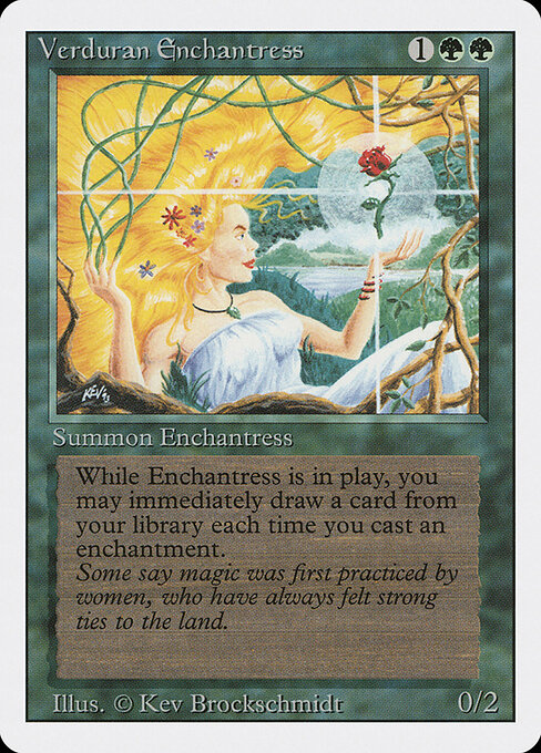 Verduran Enchantress card art