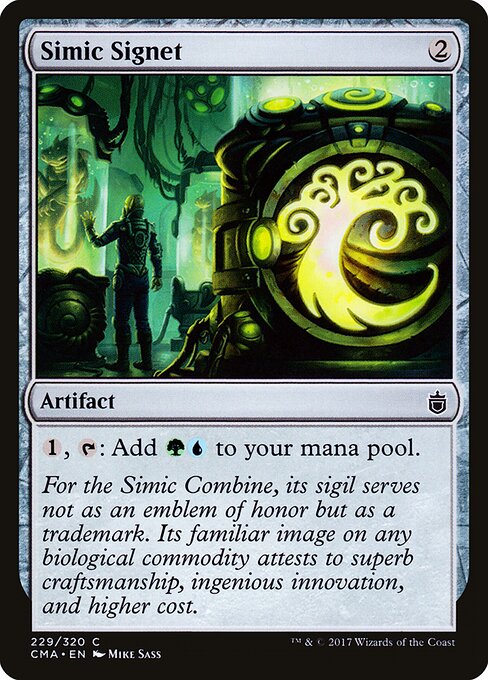 Simic Signet card art