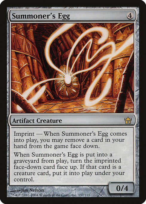Summoner's Egg card art