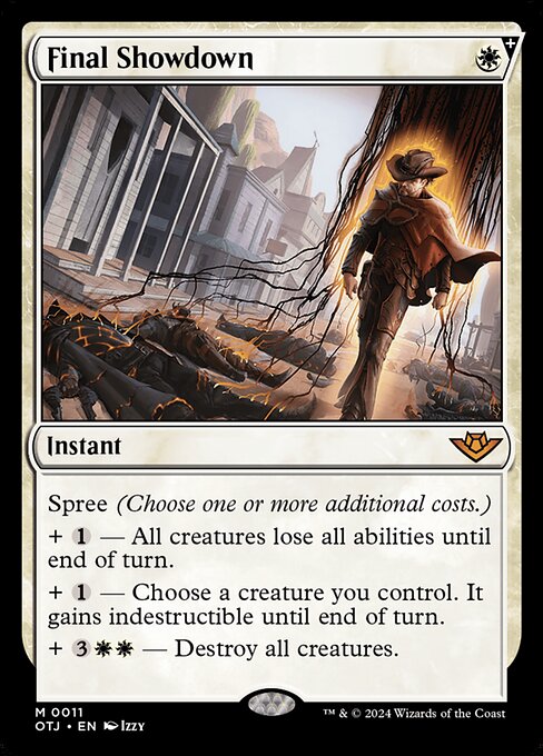 Final Showdown card art