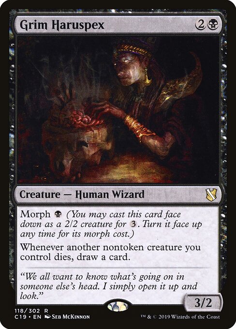Grim Haruspex card art