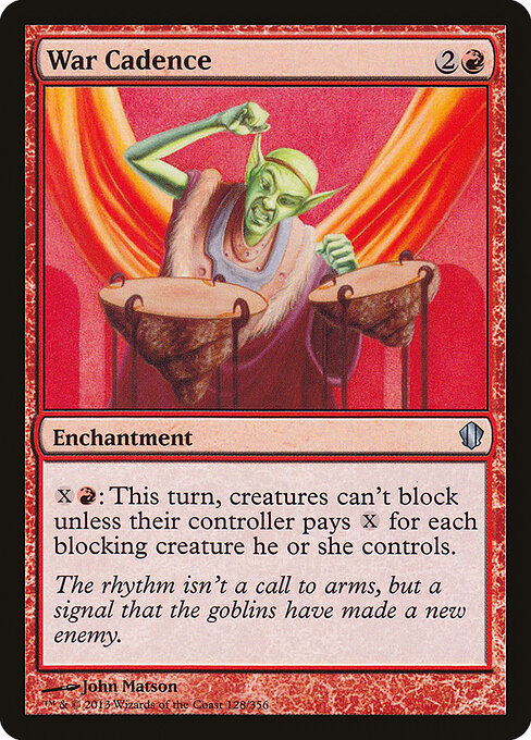 War Cadence card art