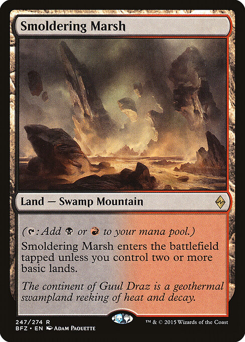 Smoldering Marsh card art