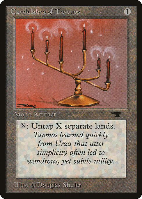 Candelabra of Tawnos card art