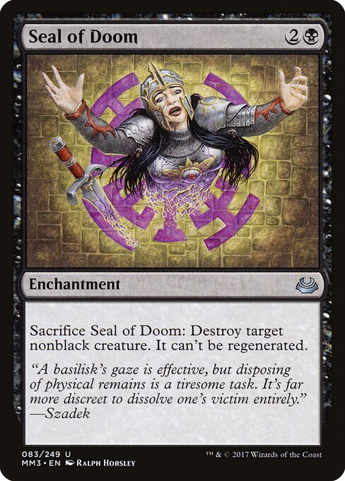 Seal of Doom card art