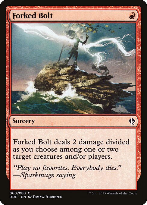Forked Bolt card art