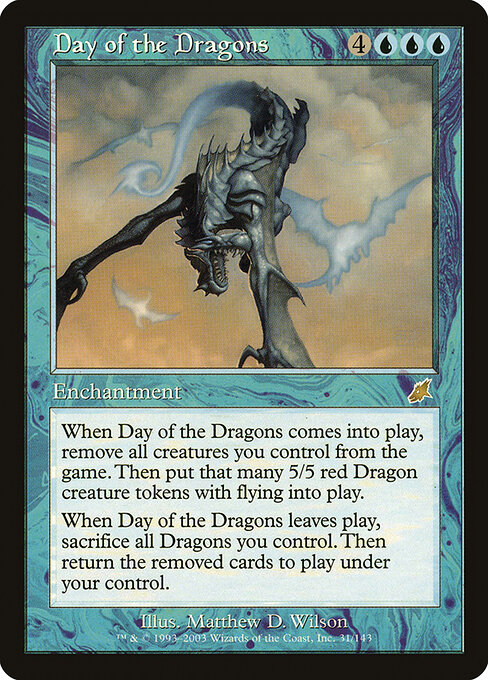 Day of the Dragons card art