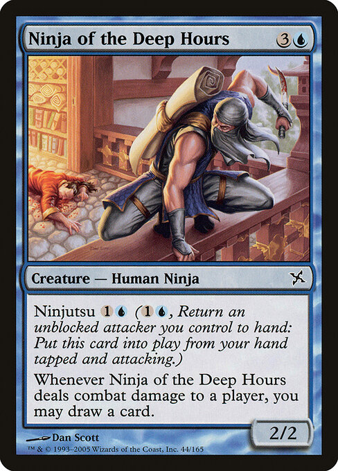 Ninja of the Deep Hours card art